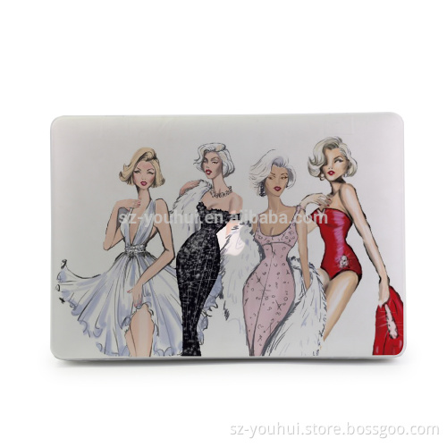 Wholesale Ultra Slim OEM Custom Image Case Cartoon Hard Cover for Macbook 11" 12" 13" 15"